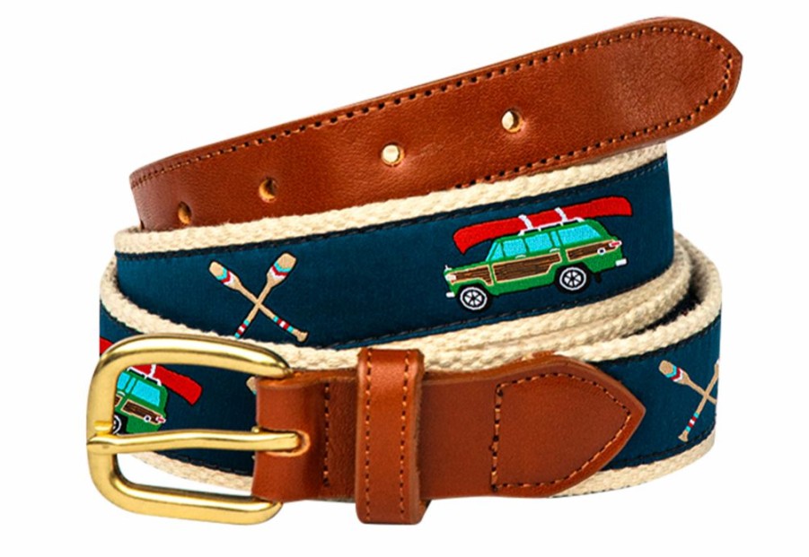 Accessories Kiel James Patrick Men'S | Woody Ribbon Belt